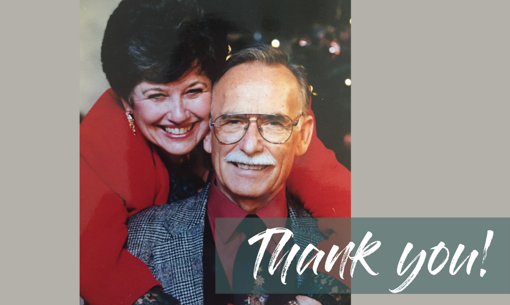 Honoring Our Founding Pastors: Jerry and Joan Sandford