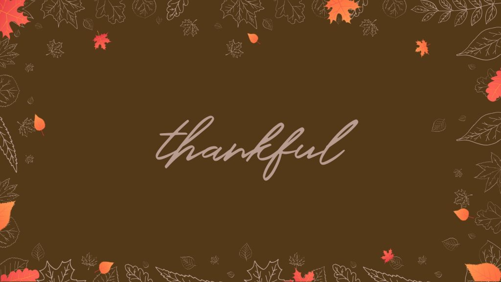 Be Thankful Like Jesus